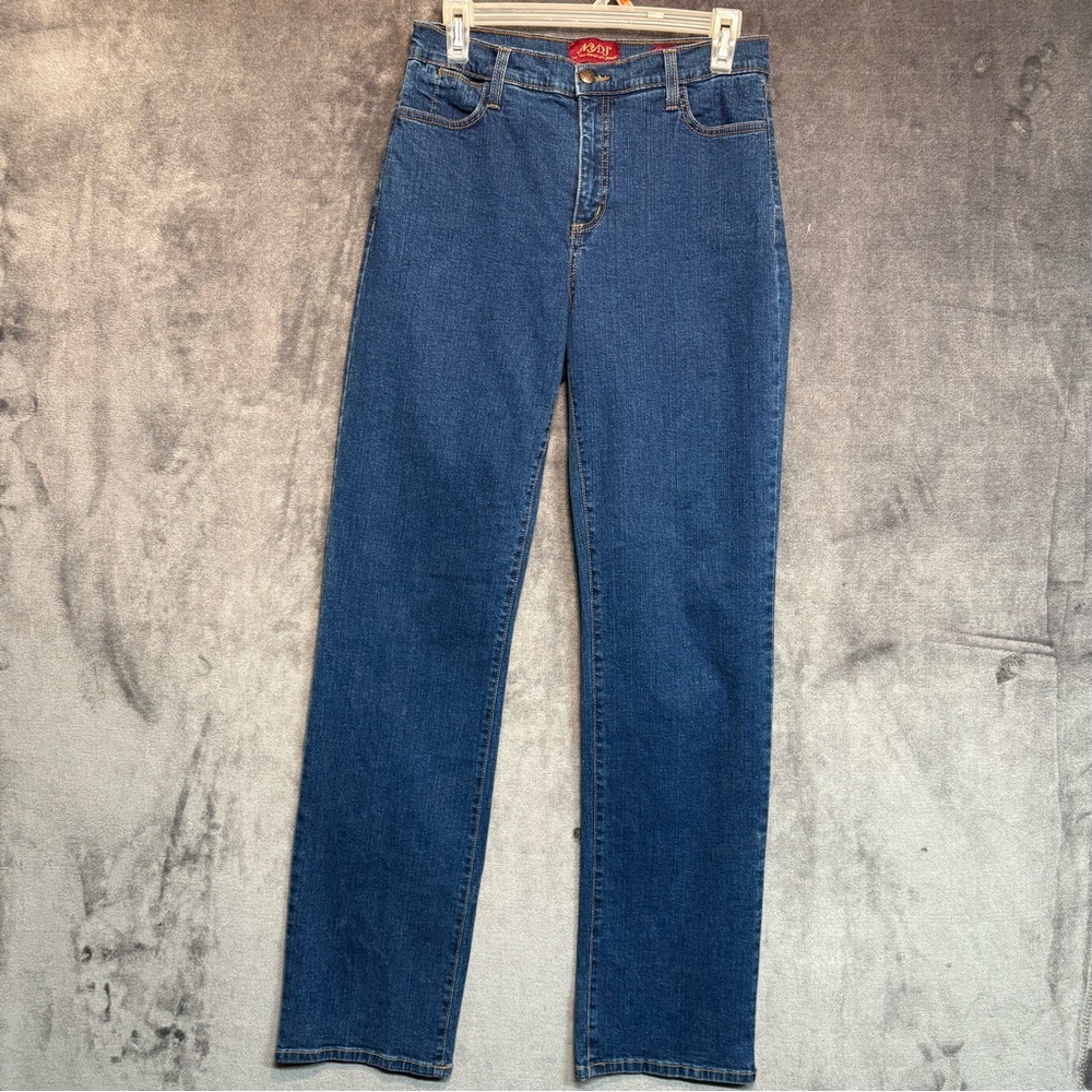 NYDJ Marilyn Straight Leg Jeans Lift Tuck Stretch Not Your Daughter sz 6